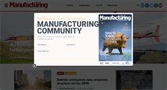 Desktop Screenshot of manufacturingglobal.com